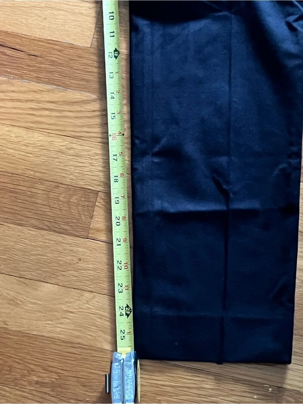 Banana Republic Black Sloan Dress Pants with Subtle White Trim - Size 8